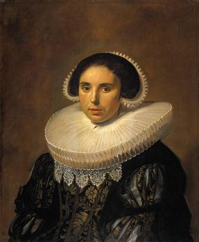 Portrait of a woman possibly Sara Wolphaerts van Diemen